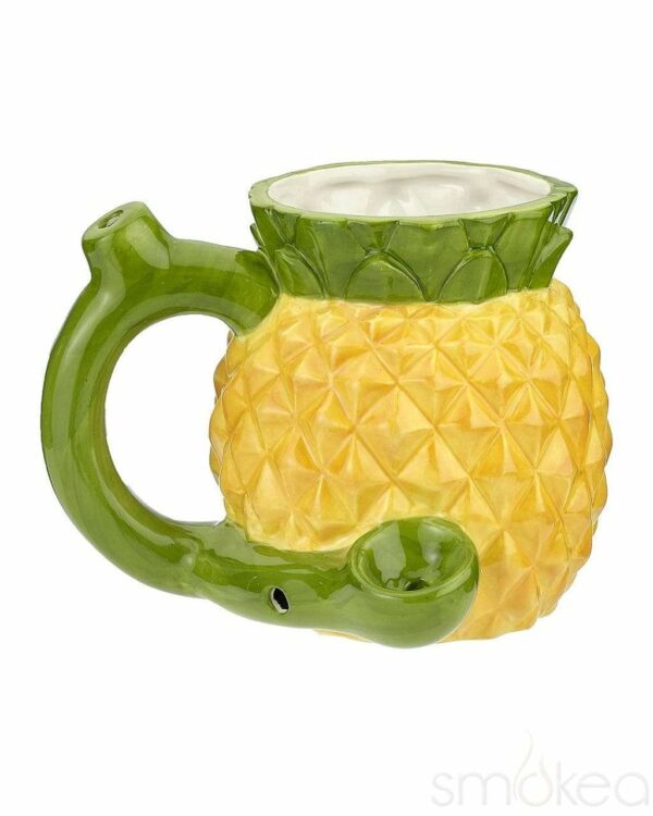 Shop SMOKEA Ceramic Pineapple Coffee Mug Pipe in australian