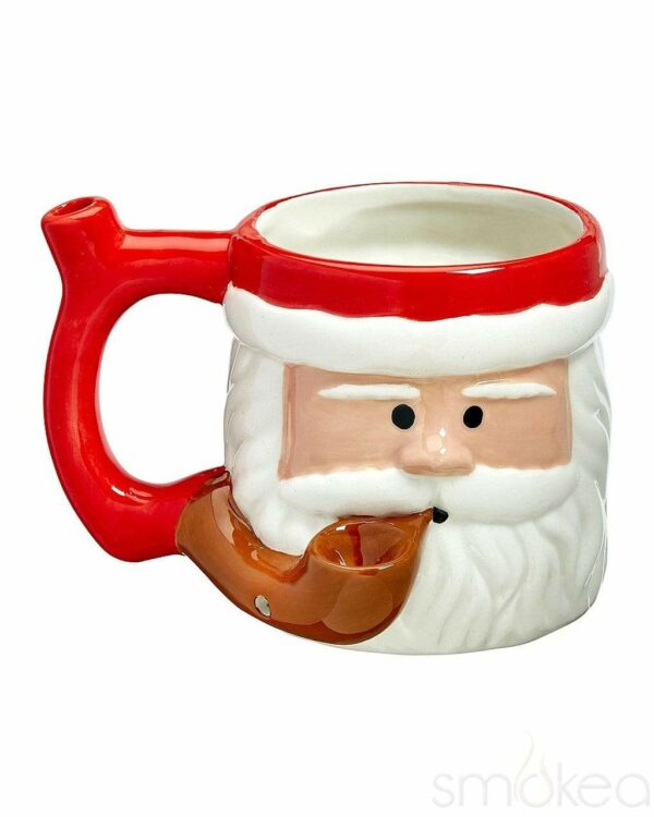 Shop SMOKEA Ceramic Santa Coffee Mug Pipe in australian