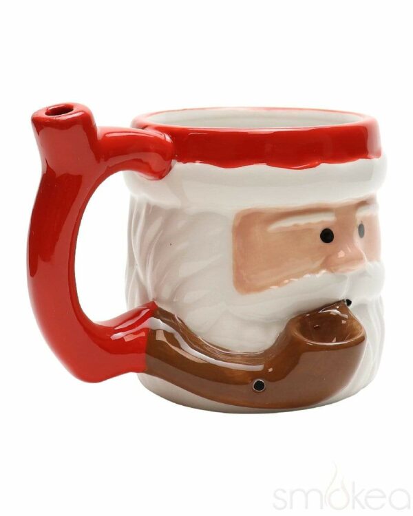 Shop SMOKEA Ceramic Santa Coffee Mug Pipe in australian