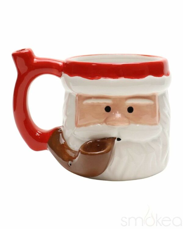 Shop SMOKEA Ceramic Santa Coffee Mug Pipe in australian