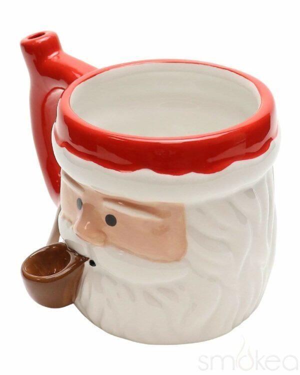 Shop SMOKEA Ceramic Santa Coffee Mug Pipe in australian