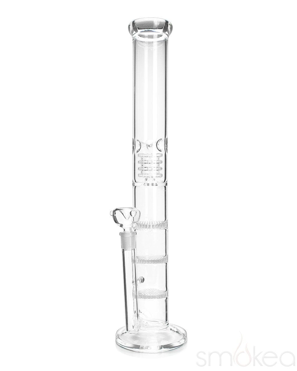 Shop SMOKEA "Ripper" Triple Honeycomb Barrel Perc Bong in australian