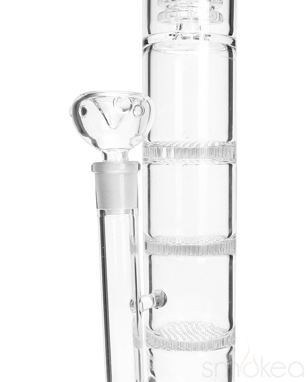 Shop SMOKEA "Ripper" Triple Honeycomb Barrel Perc Bong in australian