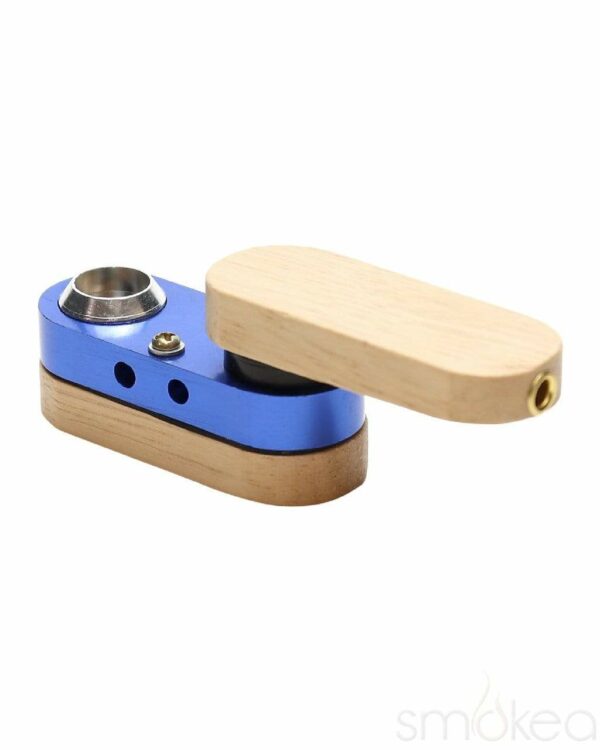 Shop SMOKEA Rotatable Wood Pocket Pipe in australian