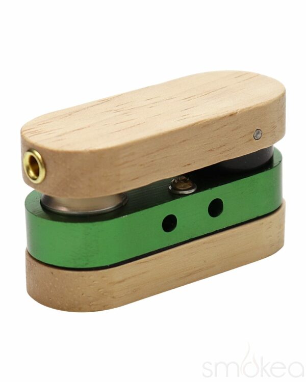 Shop SMOKEA Rotatable Wood Pocket Pipe in australian