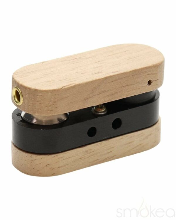 Shop SMOKEA Rotatable Wood Pocket Pipe in australian